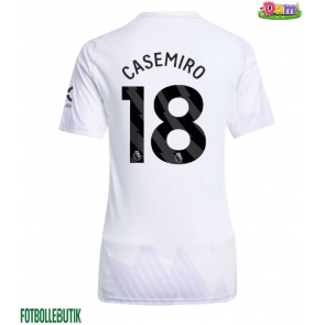 Manchester United Casemiro #18 Bortatröja Kvinnor 2025-26 Kortärmad